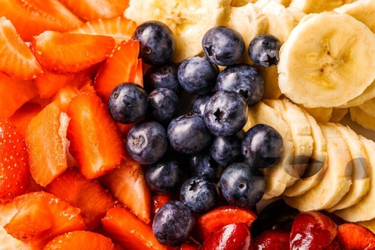Raw freeze Fresh fruits